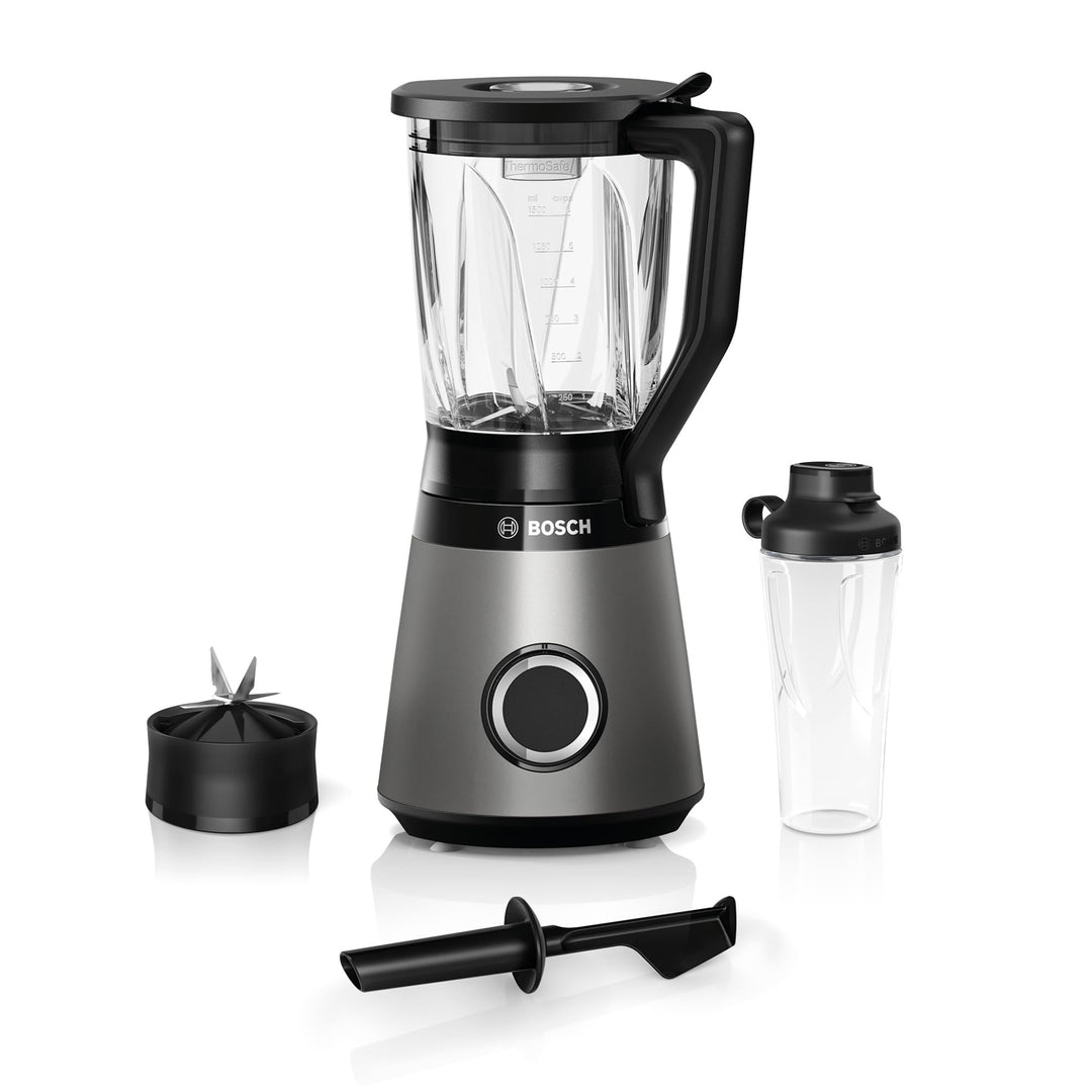 Bosch Standmixer VitaPower Serie 4 MMB6174SN, verbesserte Version, Edelstahl-Klingen Made in Germany