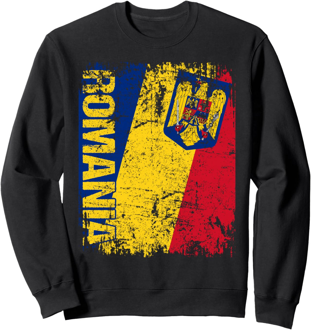 RUMÄNIEN Flagge | Damen Herren Kinder RUMÄNIEN Sweatshirt