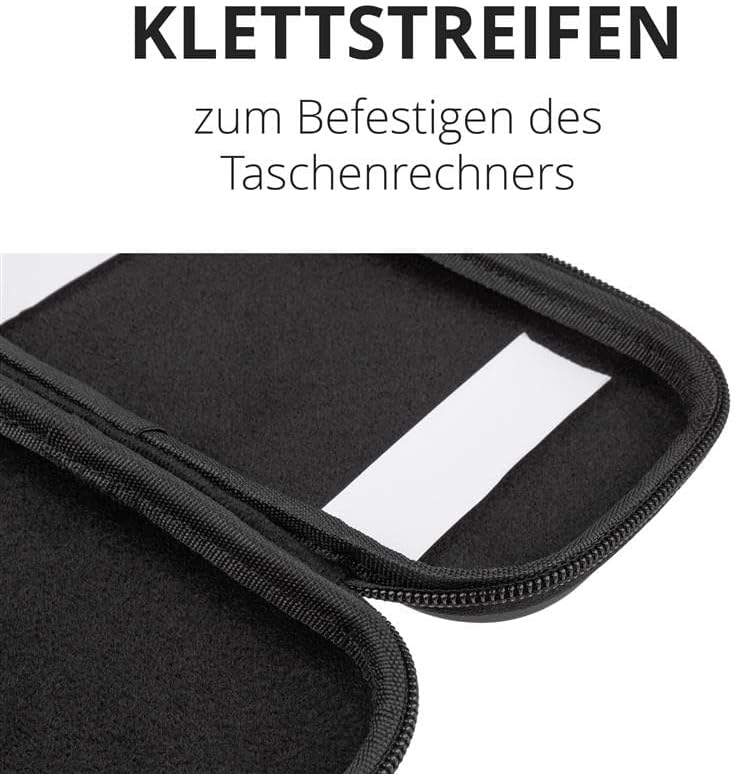 Casio FX 991DE X Schulrechner mit CalcCase Schutztasche, Wissenschaftlicher Taschenrechner – ideal f