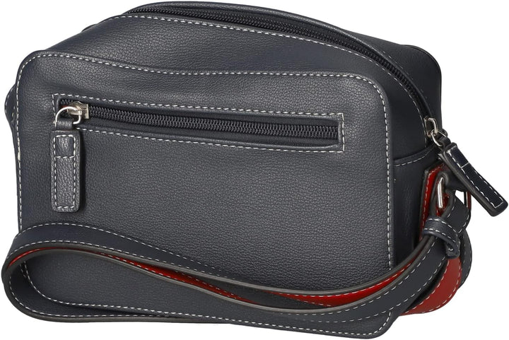 TOM TAILOR Damen Bags Miri Mare Umhängetasche Handtasche Mittelgross Grau Mixed Maritim, Mixed Marit