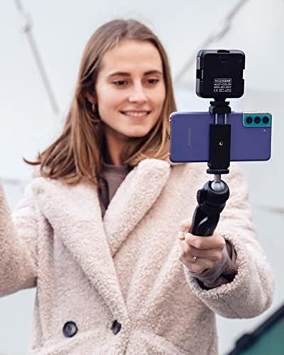 MOJOGEAR W64 Multi Color Mini LED Lampe für Smartphone und Kamera