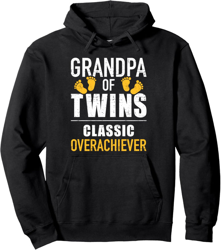 Opa von Zwillingen lustiger Spruch Pullover Hoodie