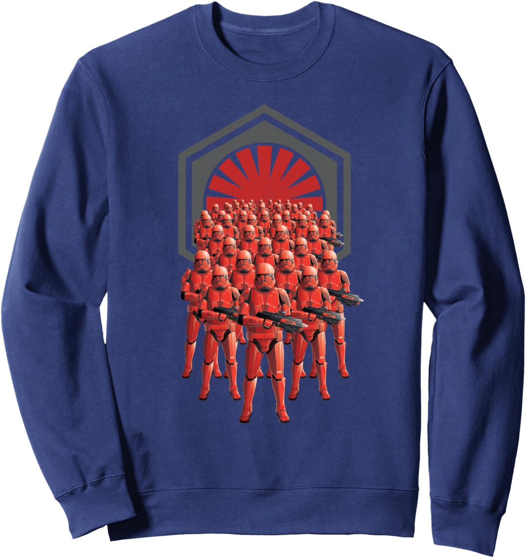 Star Wars The Rise of Skywalker Red Trooper Army Sweatshirt