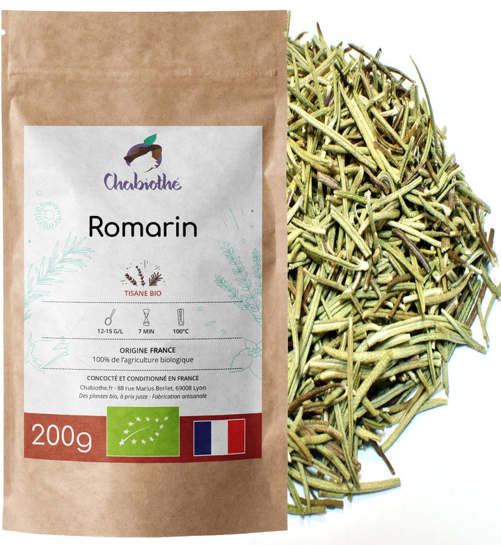 BIO getrocknete Rosmarinblätter 200g - Chabiothé - in Frankreich angebaut