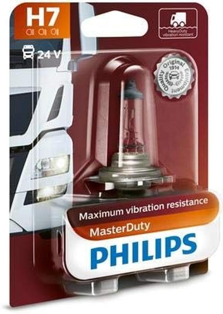Philips MasterDuty 24V H7 Scheinwerferlampe, 0730107, H7