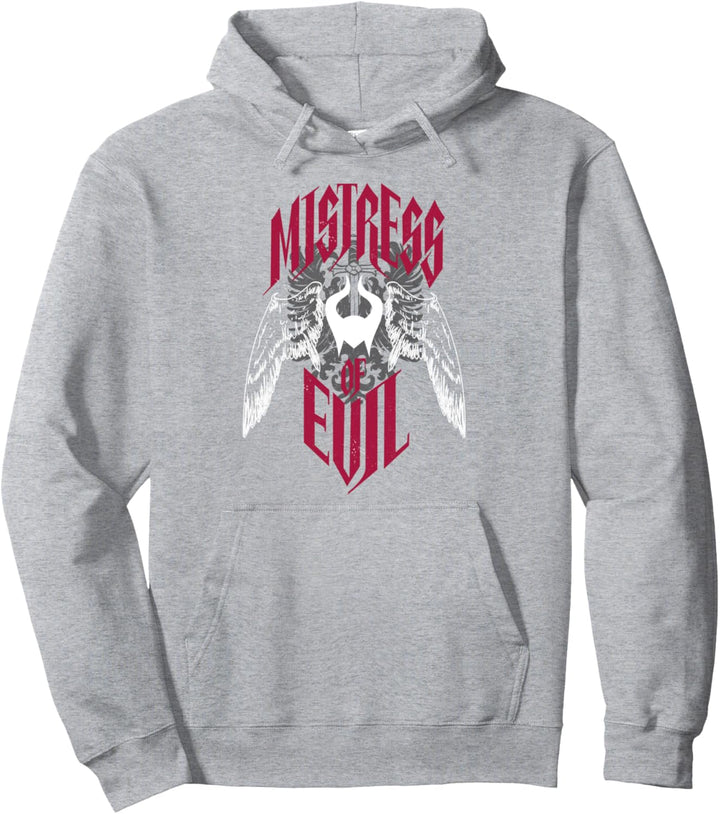 Disney Maleficent Mistress Of Evil Crest &amp; Wings Pullover Hoodie
