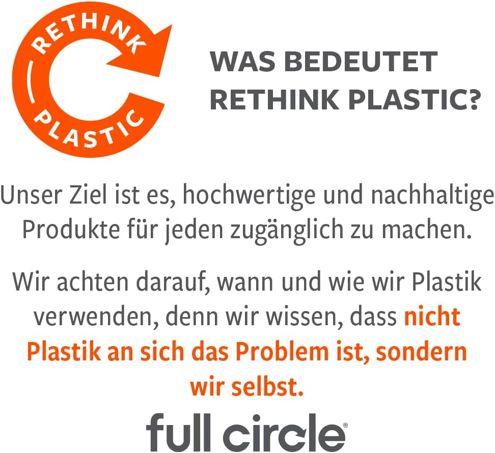 Full Circle - Tiny Team - Nachhaltiges Mini Kehrschaufel Set - Kehrblech, Handfeger mit Bambusgriff