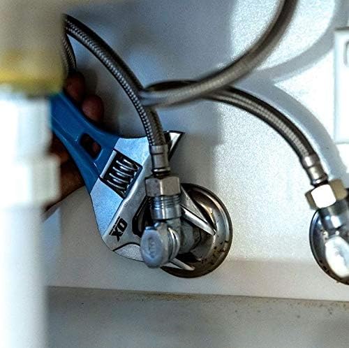 OX Pro Series Adjustable Stubby Wrench Extra Wide Jaw 7” (180mm) 7” (180mm) Slim, 7” (180mm) Slim