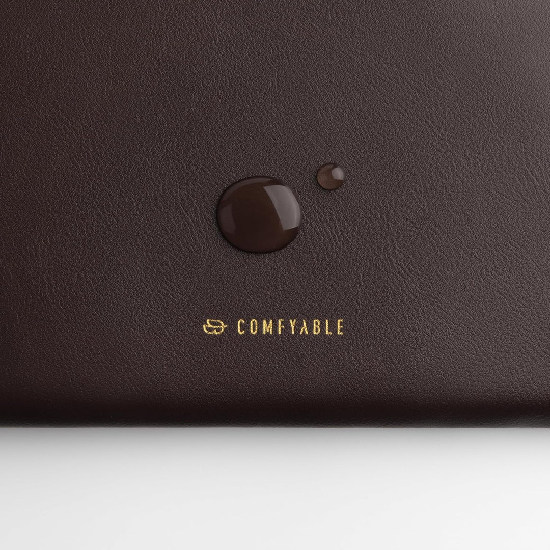 Comfyable Slim Protective Laptop Sleeve 15 Inch 14 Inch PU Leather Bag Compatible with 38.1 cm MacBo