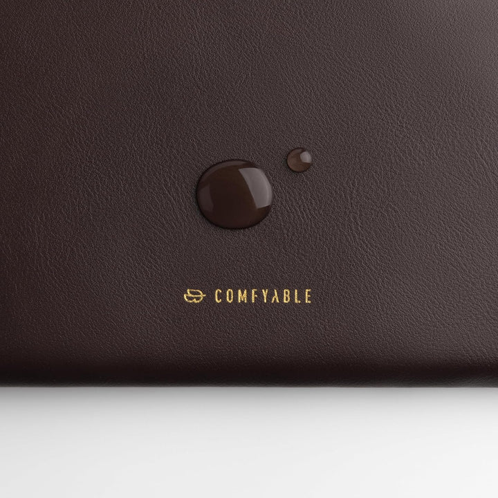 Comfyable Slim Protective Laptop Sleeve 15 Inch 14 Inch PU Leather Bag Compatible with 38.1 cm MacBo