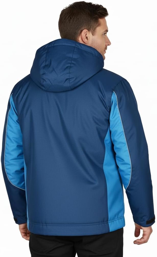 BWOLF Braver Arbeitsjacke Herren Winter Herren Winter Winddichte Winterjacke Arbeitsjacke Warme mit