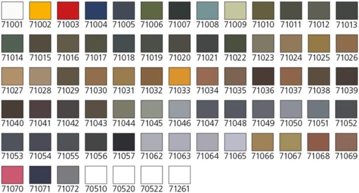 Acrylicos Vallejo 071170, Farbset Box, 1 Stück (1er Pack)
