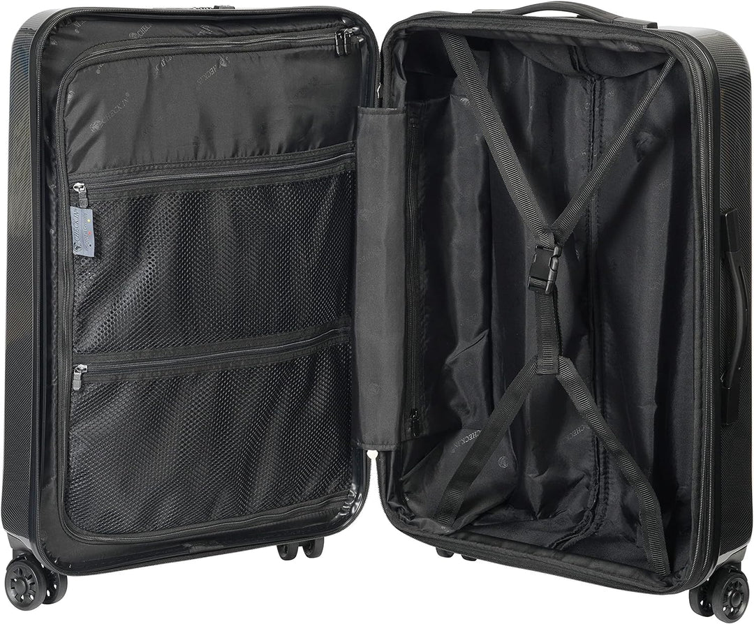 CHECK.IN Trolley-Set London 2.0, 3-TLG., lila