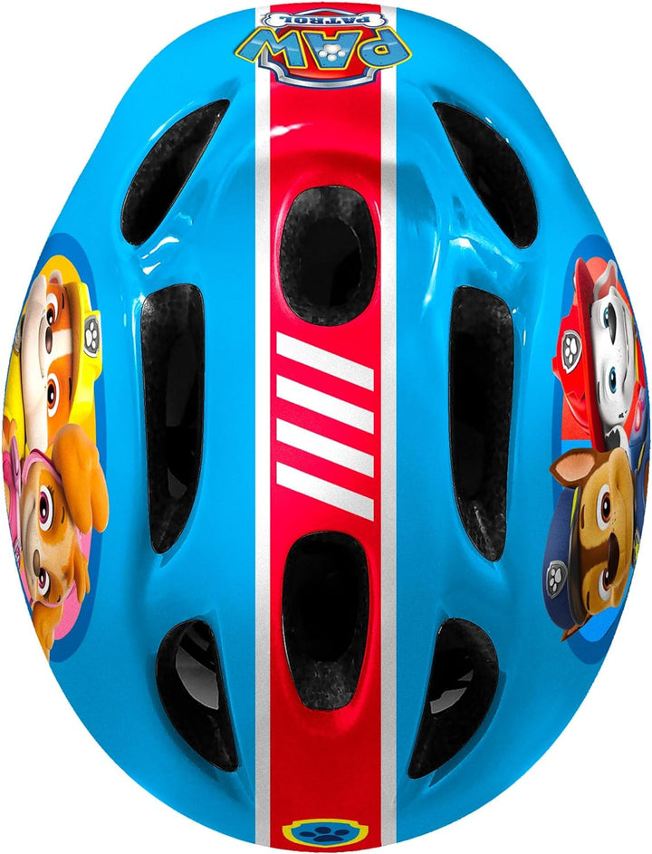 STAMP Unisex-Youth Helmet + Elbow &amp; Knee Pads PAW Patrol, RED-Yellow-Blue, S PAW PATROL RED-YELLOW-B