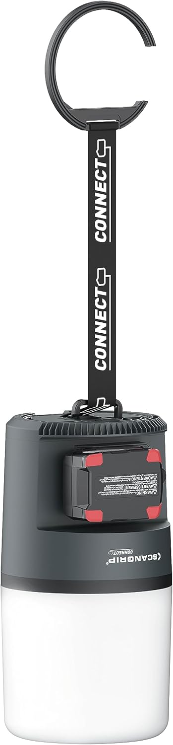 SCANGRIP | LED-Arbeitsleuchte AREA 6 CONNECT | ohne Akku | 3000-6000 lm