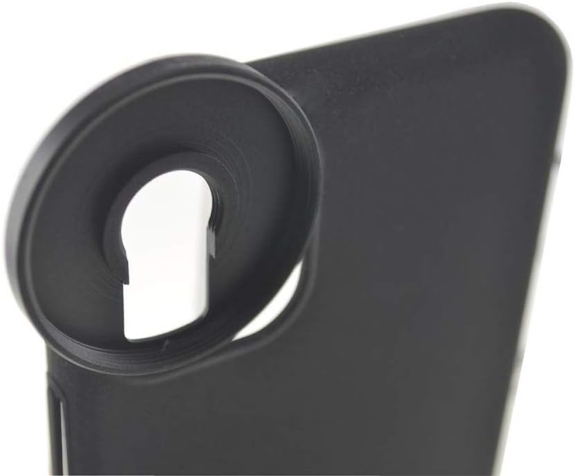 System-S ND Vario Filter 37 mm Neutraldichtefilter in Schwarz mit Hülle für iPhone 12 Pro