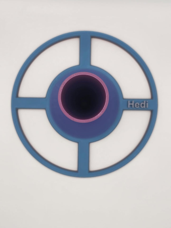 Generisch Schultütenständer Ständer für Schultüten - 85er (Blau), Blau