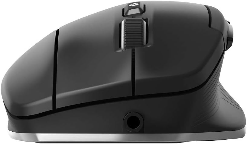 3Dconnexion CadMouse Compact (Kompakte Maus, optisch, USB, Rechtshänder), Mattschwarz, Compact