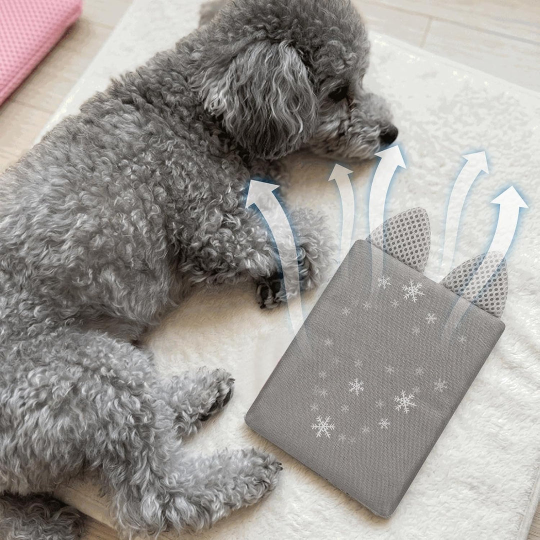 Generisch Eisbeutel-Hülle für Hunde,Luftpolster-Isoliertasche,Winter Handwärmer Tasche für Hunde - F