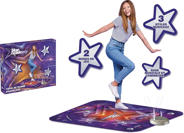 Lansay Star Academy – Tanzmatte – Musik für Kinder – Elektronik für Kinder – ab 6 Jahren