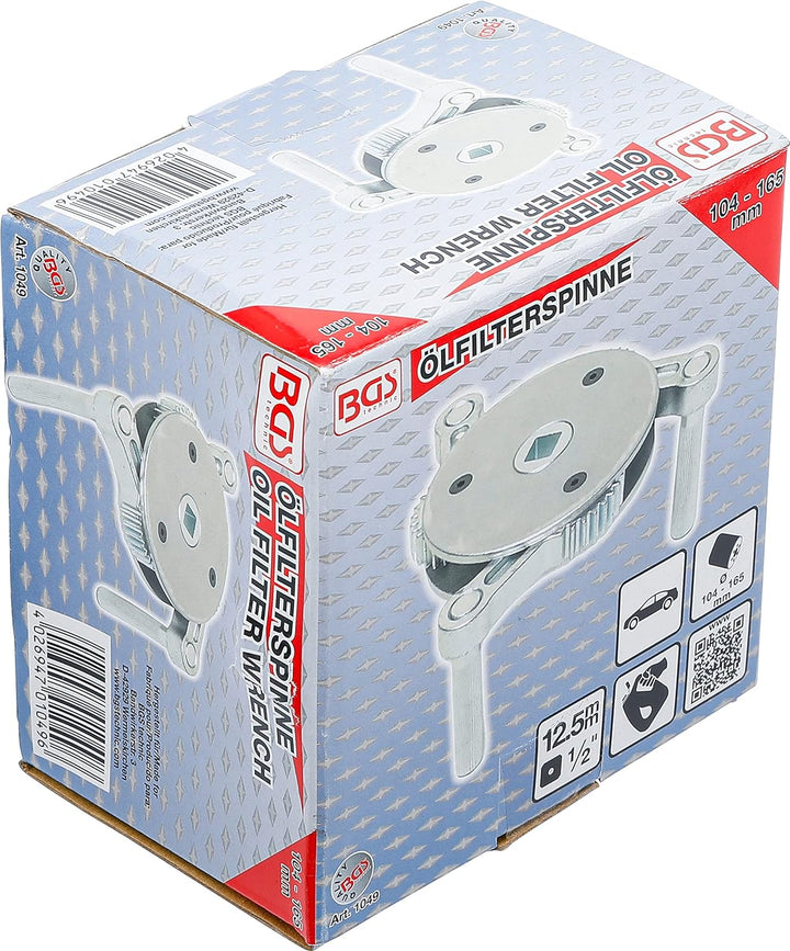 BGS 1049 | Ölfilterspinne, 3-armig | für Ölfilter Ø 115 - 160 mm für Ölfilter Ø 115 - 160 mm Single,