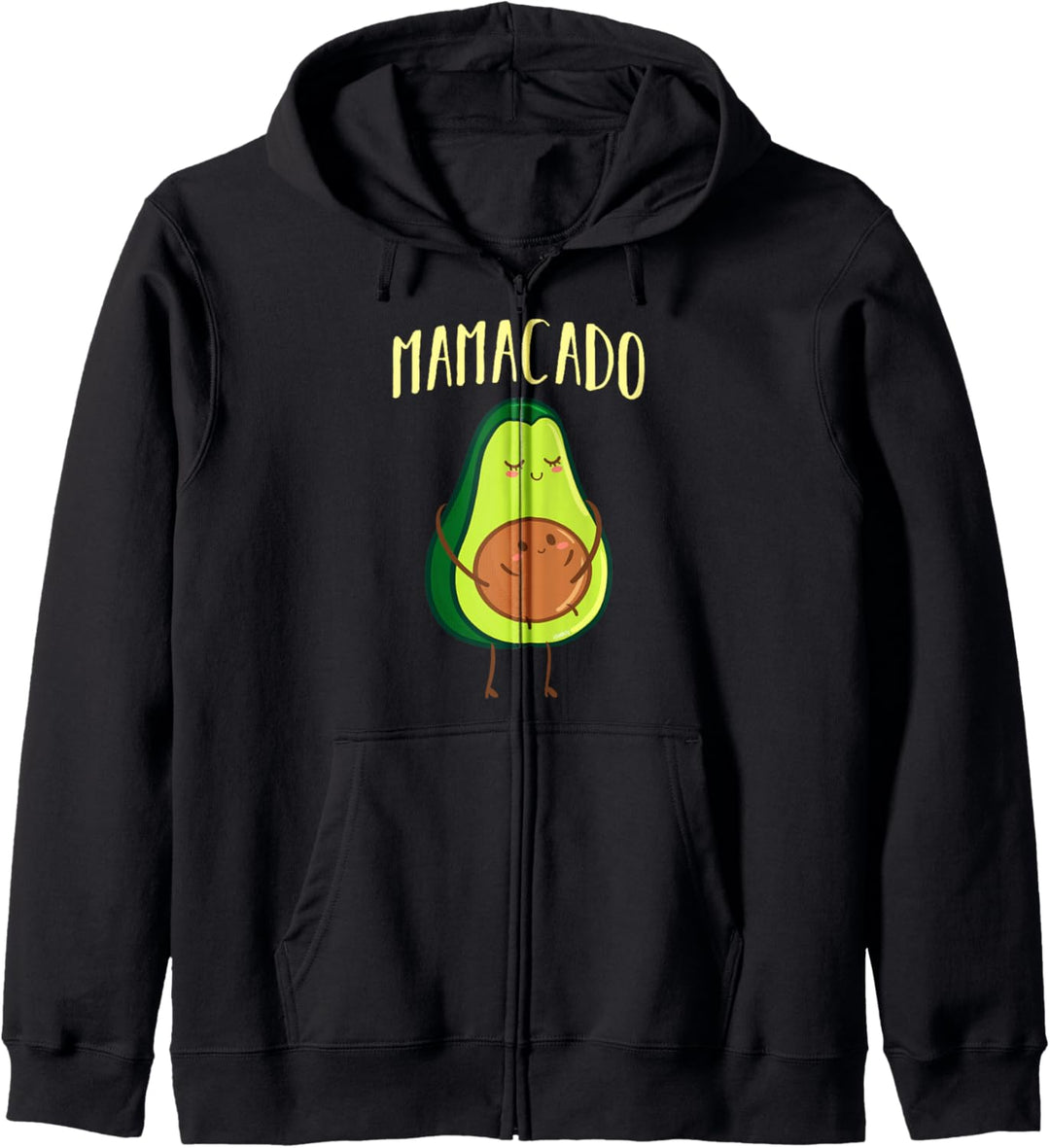 Mamacado Schwangerschaftsankündigung, Geschenk Avocado Kapuzenjacke