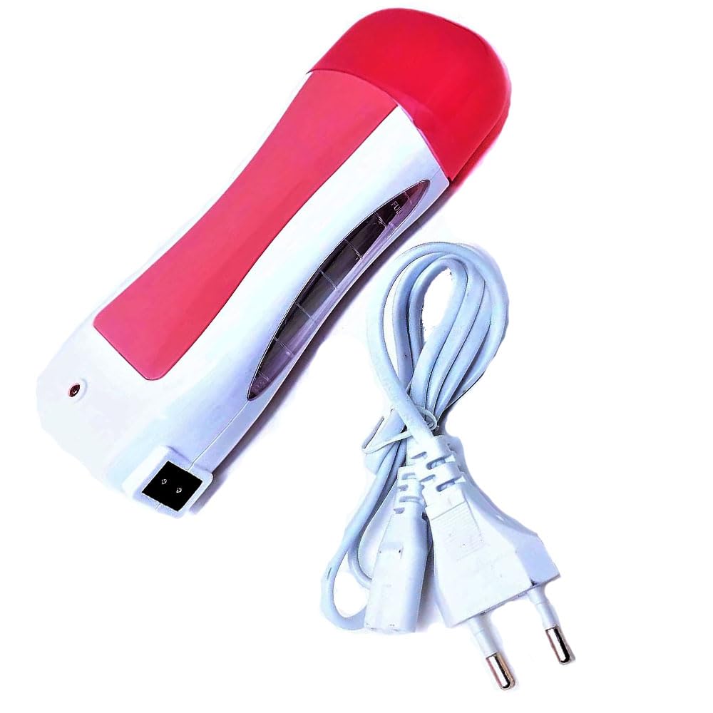 2 professionelle Wachsrollen, Roll-On-Wachserhitzer mit Kabel, 2 Stück Handstück