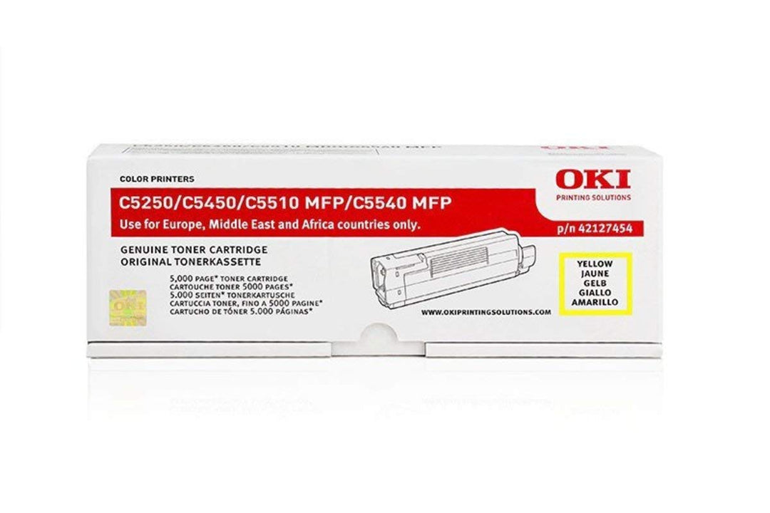 OKI C 5540 MFP (42127454) - original - Toner gelb - 5.000 Seiten