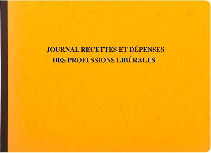 EXACOMPTA Geschäftsbuch "Recettes/Dépenses professions libé-