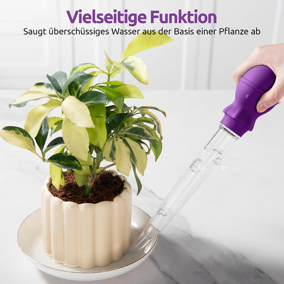 U-Taste 109℃ Hitzebeständige Grosse Abgewinkelte Bratenspritze Tritan Putenfleisch-Fettpipette mit S