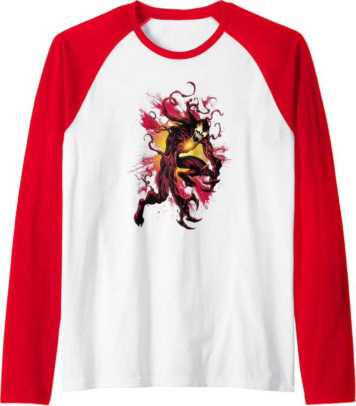 Marvel Comics Carnage Cletus Kasady Exploding Villain Raglan