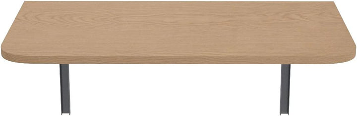 AKKE Klapptisch Wandklapptisch Esstisch - Klappbar Faltbar Platzsparend - Abgerundete Ecken - 90cm x