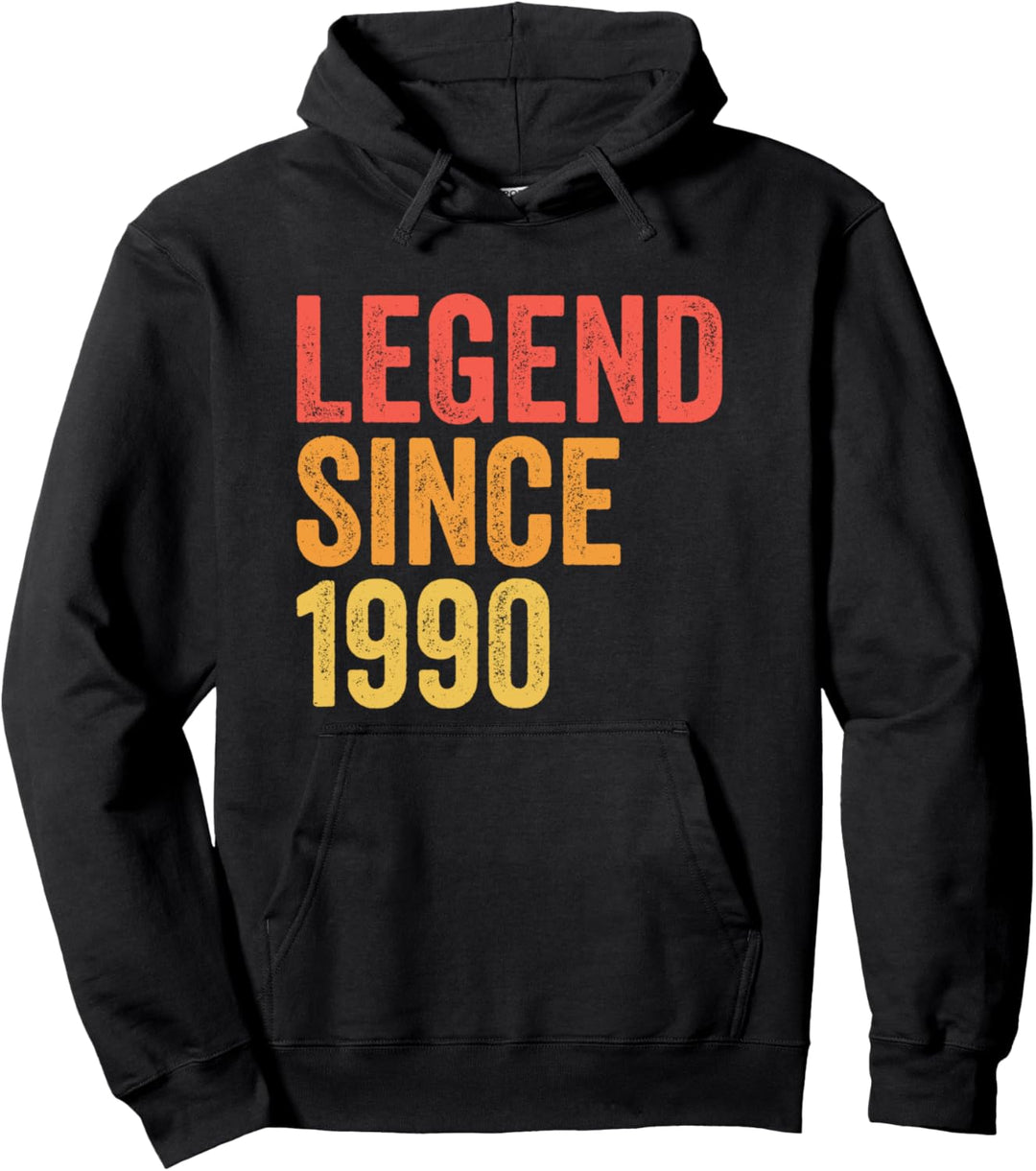 Legende Seit 1990 Lustiges Geburtstagsjahr Retro Legend Pullover Hoodie