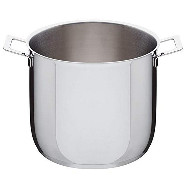 Alessi "POTS & PANS" Topf aus Edelstahl, Silber 24 cm, 24 cm