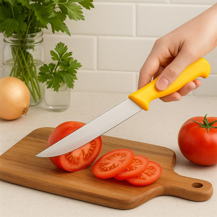 Profi Fleischermesser Set aus Edelstahl - Scharfes Metzgermesser Set bestehend aus 2x Fleischermesse