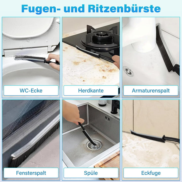 marysgift Staubwedel Teleskop Set, Staubwedel Lang Ausziehbar 310 cm, Staubwedel Waschbar mit 7×43 c