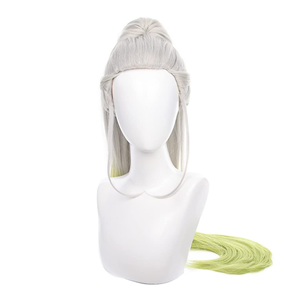 OSIAS Farbverlauf Daki Cosplay Perücke für Frau und Mädchen, Daki