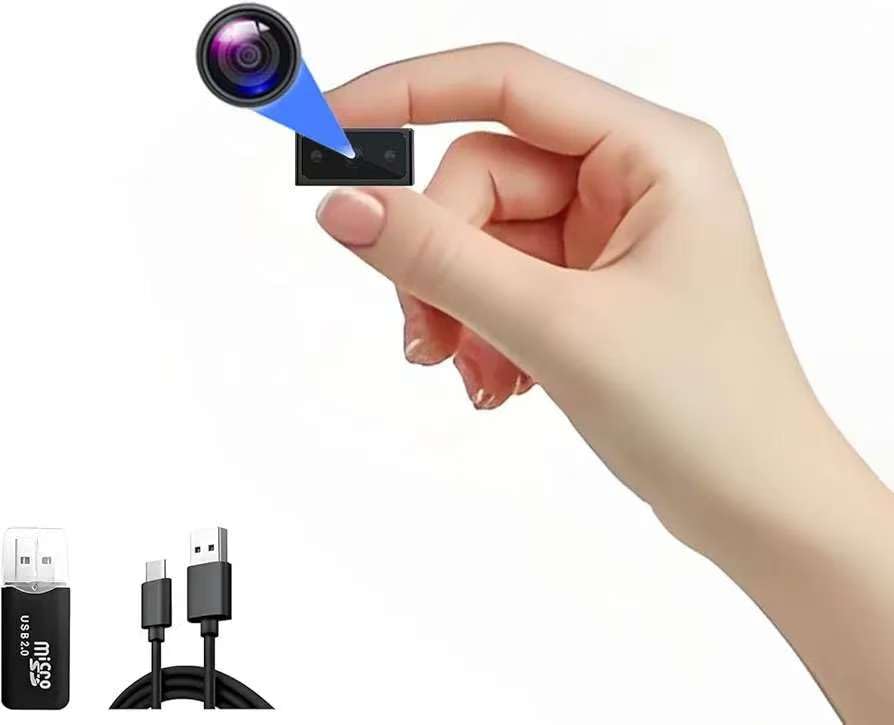 Mini-Surveillance-Kamera im kleinen Format - Innen- und Aussenüberwachungskamera - High Definition (