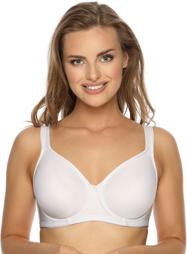VIANIA! 2er Pack Minimizer Bügel BH Basic 14586 75F Schwarz-weiss, 75F Schwarz-weiss