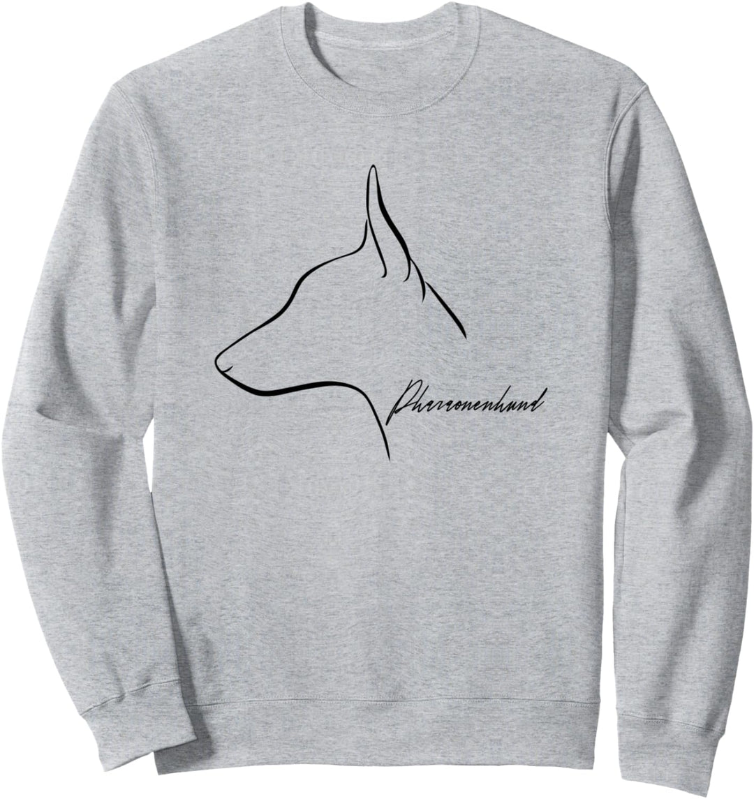Pharaonenhund Profil Windhund Hunderasse Hund Hunde Sweatshirt