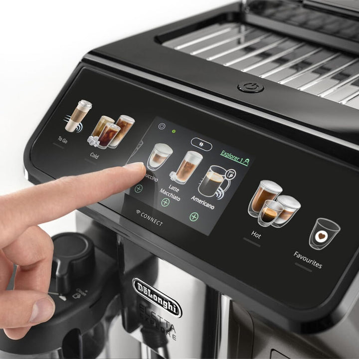 Delonghi ECAM 450.86.T Eletta Explore Cold Brew, Schwarz