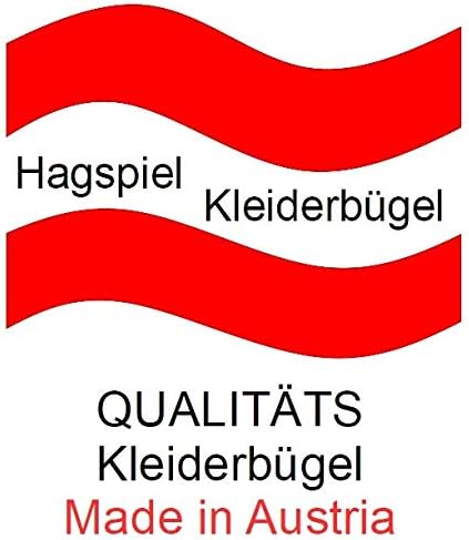 "Hagspiel" 5 St. Garderobenbügel aus Eichenholz, natur lackiert, (Eichenholz lackiert), Eichenholz l