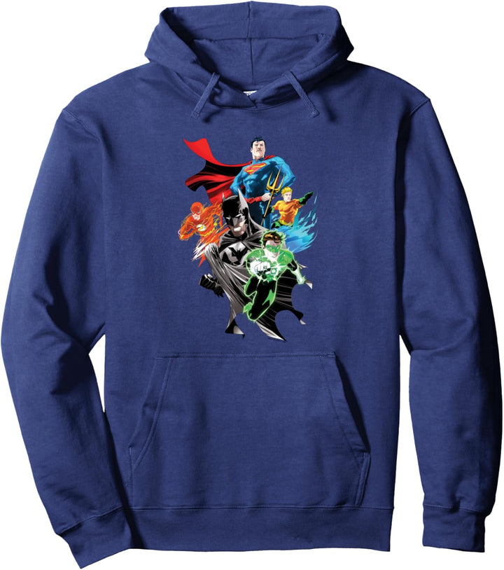 Justice League Group Shot Pullover Hoodie