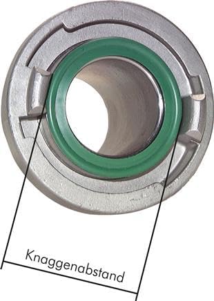 Storz-Kupplung G 1"(IG), 32, Aluminium (geschmiedet)