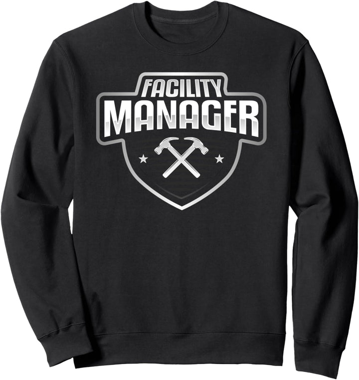 Facility Manager Hausmeister Beruf Werkzeug Design Sweatshirt