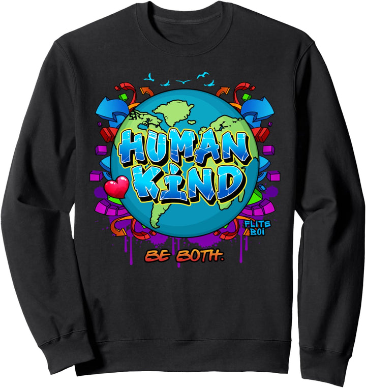 Flite Boi - Urban, Frieden, Gleichheit - Humanität Sweatshirt