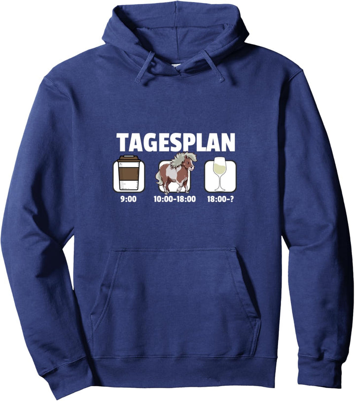 Tagesplan Shetty Shetlandpony Pullover Hoodie