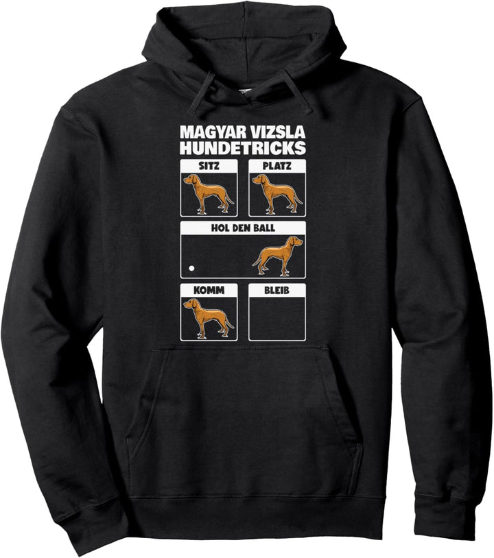 Magyar Vizsla Hundetricks Drahthaar Vizsla Pullover Hoodie