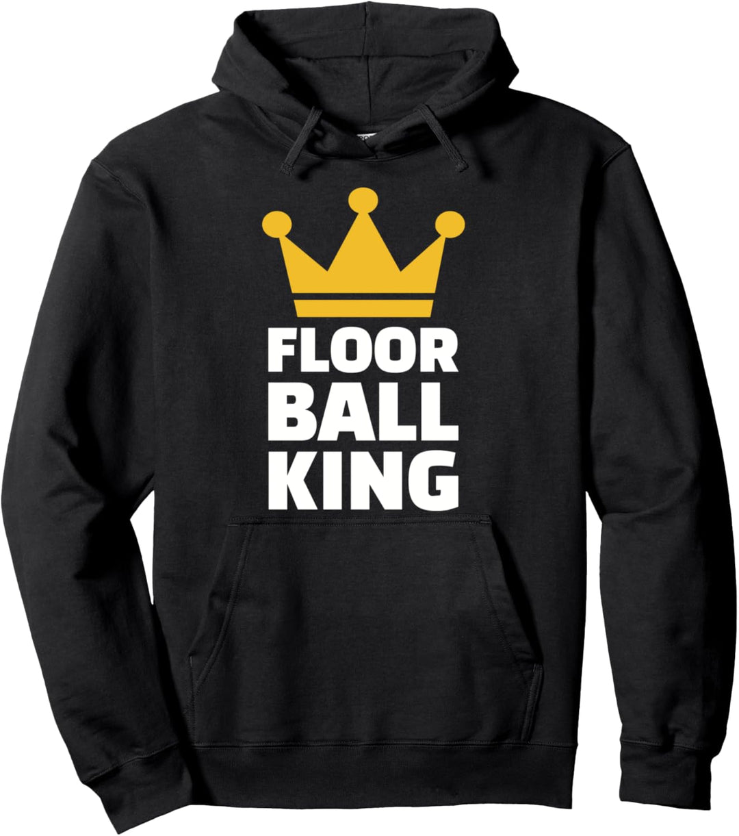 Floorball König Pullover Hoodie