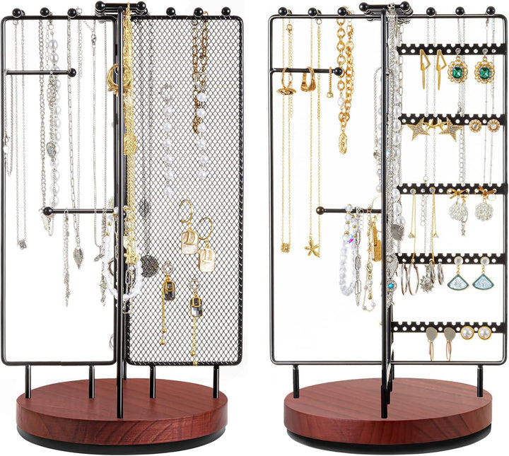 ProCase Schmuckständer Drehbarer Schmuckhalter Schmuckbaum Schmuckstander Jewelry Stand für Ohrring